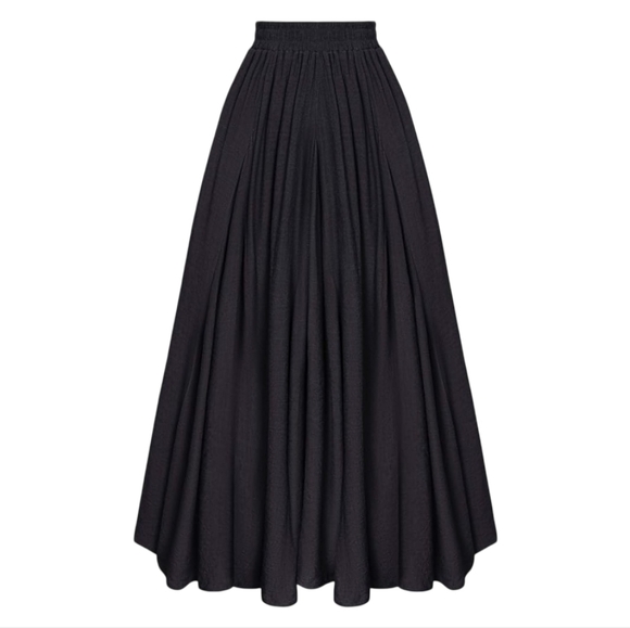 Est.1946 Womens Plus Size Elegant Black Maxi Skirt Size 18/20 - Picture 1 of 5